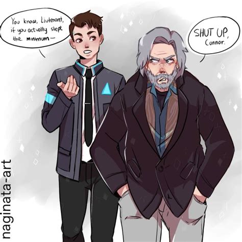 #dbh hank and connor on Tumblr