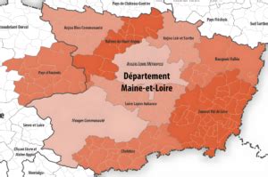 Carte De Maine Et Loire