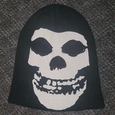 Misfits 2009 Fiend Skull Ski Mask 910 Condition Depop