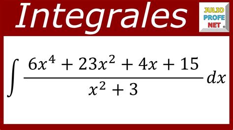 Integraci N Por Fracciones Parciales Ejercicio Youtube