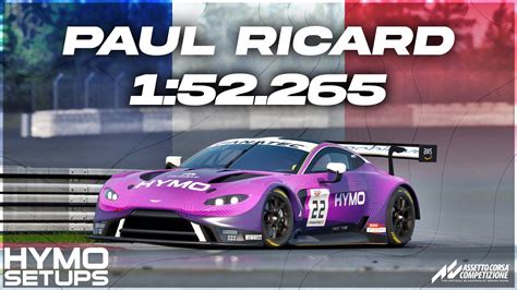 ACC Hotlap Aston Martin V8 Vantage GT3 Paul Ricard V1 9 5