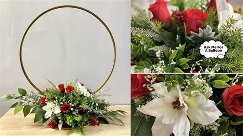 Easy Christmas Centerpiece Youtube