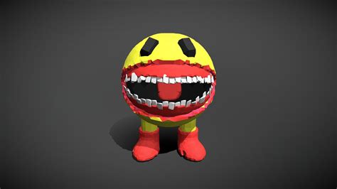 Pacman Horror 3d Model By Tibsy Tibsy09 8161557 Sketchfab