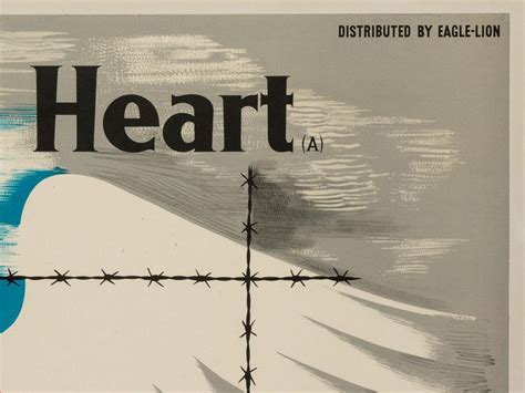 Captive Heart Original Premiere Uk Film Poster John Bainbridge 1946