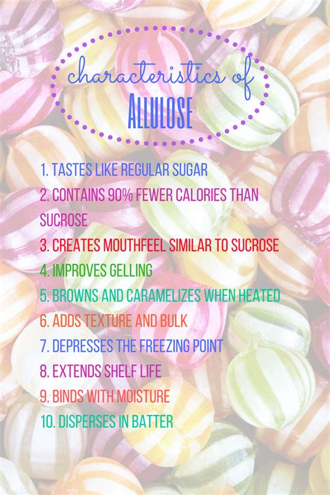 Allulose: A Multi-Functional Low-Calorie Sugar - Allulose 