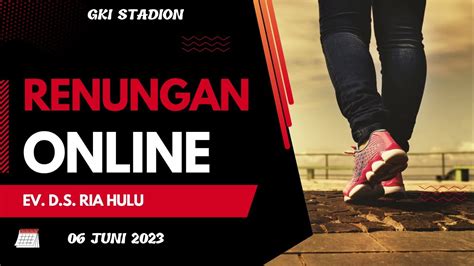 Renungan Online Gereja Stadion Melekat Dan Berfokus Pada Sang