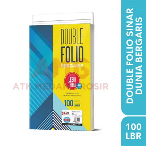 Jual Double Folio Sidu Kiky Gram Tebal Isi Lembar Shopee Indonesia