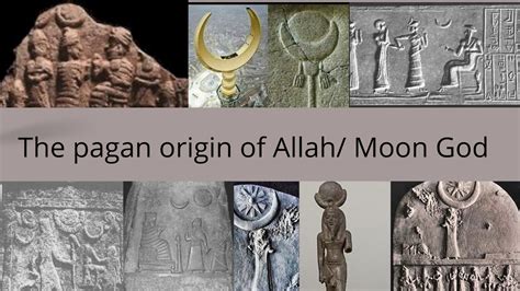 The Pagan Origin Ot The Word Allah In Islammoon God Youtube