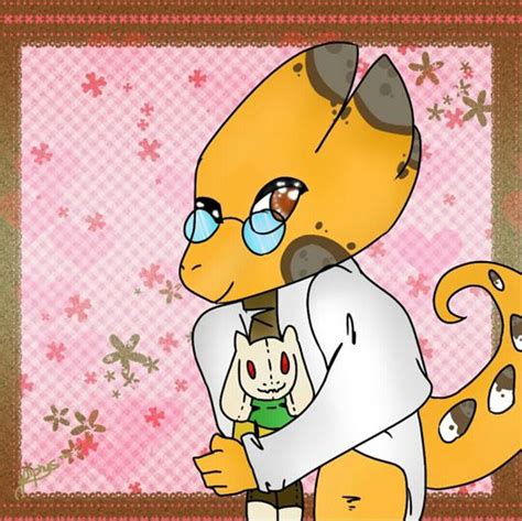 Alphys And The Lil Asriel Plushie Undertale Fan Art Community Amino