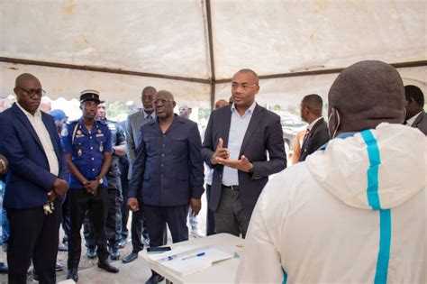 Gabon santé Dr Guy Patrick Obiang Ndong visite les zones frontalières