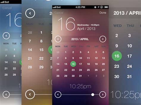 Ios7应用程序设计推荐 20套免费ios7 Ui Kit素材 设计达人