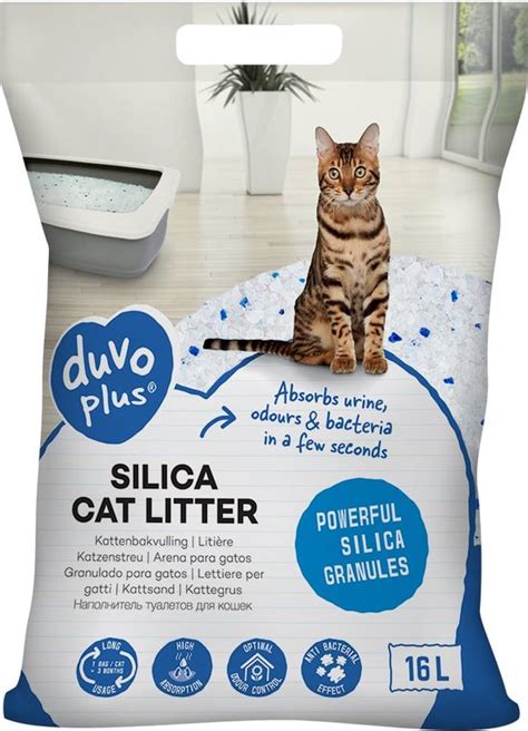 Duvo Silica Premium Kattenbakvulling X L Bol