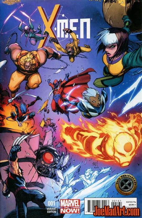 Joemadart X Men Th Anniversary Variant Cover