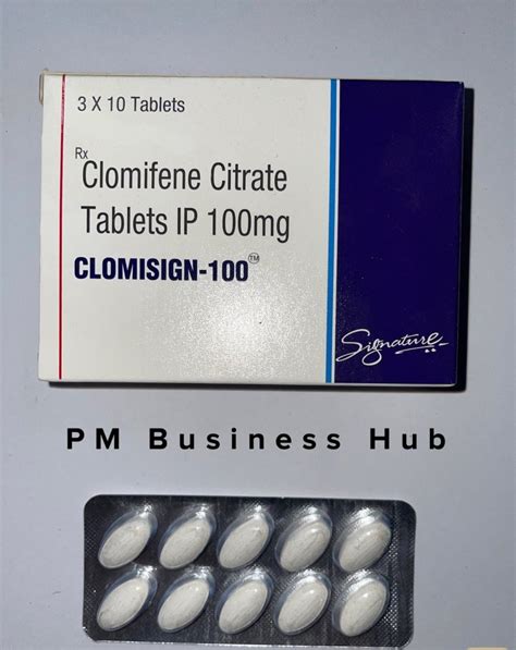 Mg Clomisign Clomifene Citrate Tablets Packaging Type