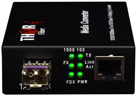 Ethernet Over Fiber Optic Converter Gigabit Ethernet Fiber Thor