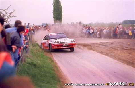 Lietaer Paul Rossi Opel Manta 400 Lotto Haspengouwrally 1986