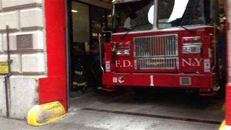 BRAND NEW FDNY TOWER LADDER 1 NEW FDNY BATTALION CHIEF 1 MANHATTAN