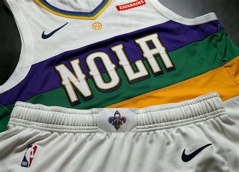 New Orleans Pelicans Unveil Mardi Gras Themed City Edition Uniforms