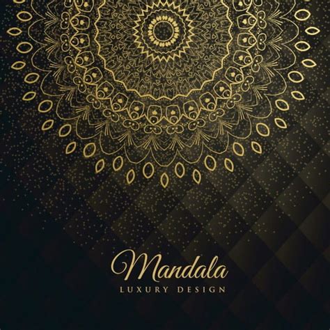 Luxurious Golden Mandala Background Eps Vector Uidownload