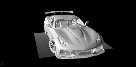 3d Chevrolet Corvette Zr1 C7 Model Turbosquid 1240889