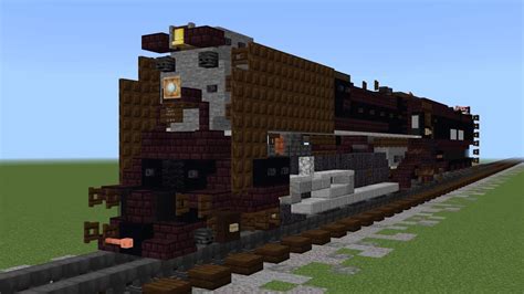 Minecraft Train Tutorial Union Pacific Northern Steam Locomotive