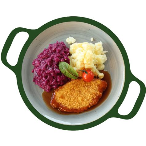 Vers Voor Thuis Vegetarische Schnitzel Rode Kool Met Appel En