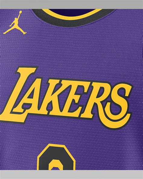 Camisola Nba Swingman Jordan Dri Fit Los Angeles Lakers Statement