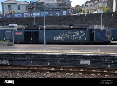 British Rail Class 43 Hst At Penzance Railway Station Stock Photo Alamy