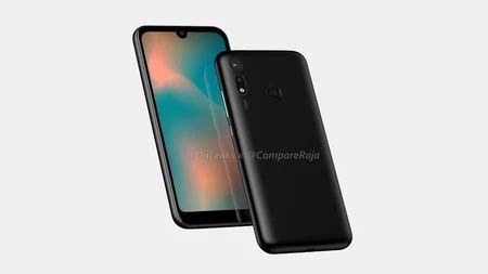 El Motorola P40 Play Se Filtra En Renders Mostrando Su Notch De Gota Y