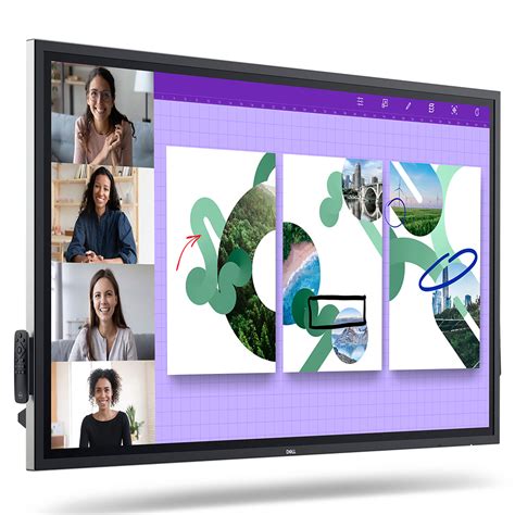 Dell UltraSharp IPS Black USB-C Hub Monitor — 65" 4K UHD Commercial Conference Room Display (USBC-RJ45 / PRIVACY-BDL) (U-65COM-USBC-RJ45-PRIVACY-BDL)