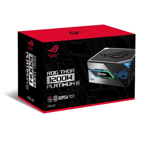 ROG Thor 1200W Platinum III | Gaming power-supply-units｜ROG - Republic ...