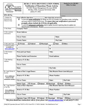 Fillable Online Rcra Subtitle C Nrra Fax Email Print Pdffiller