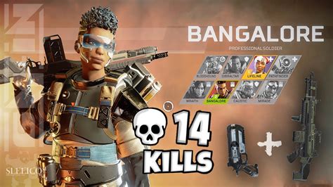 Legendary Bangalore Full Metal Jacket Skin Apex Legends 14 Kills