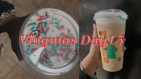 Trying Dutch Bros Holiday Drink Vlogmas Day 15 YouTube