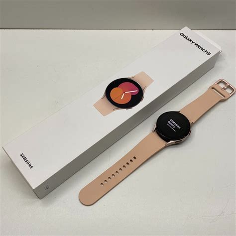 pre owned samsung galaxy  model sm  mm pink gold boxed