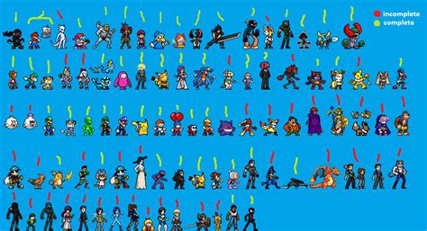 sprite sheet  xxalexsmashxx  deviantart