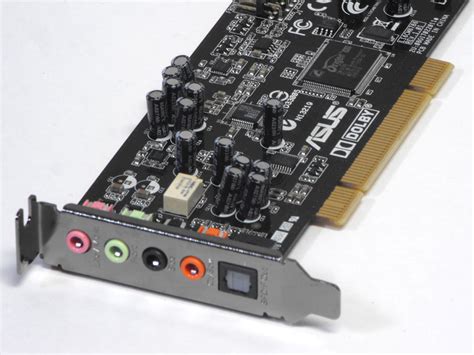 Closer Look The Card Asus Xonar Dg Sound Card Review Page