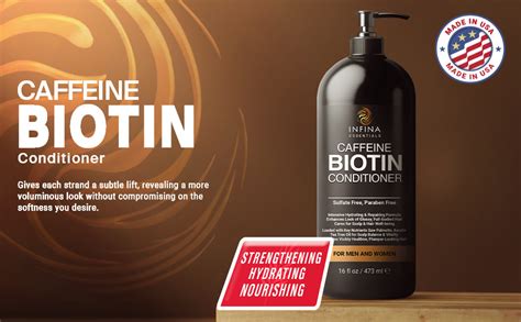 Amazon Infina Essentials Biotin Conditioner With Caffeine Tea