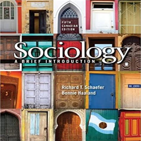 Solution Manual For Sociology A Brief Introduction Canadian Canadian