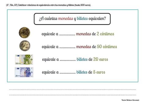 📚 Sistema Monetario 📚 6º Educación Primaria