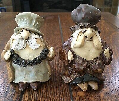 James Bregenzer Vintage Rare McGovney Salt And Pepper Shakers W Corks