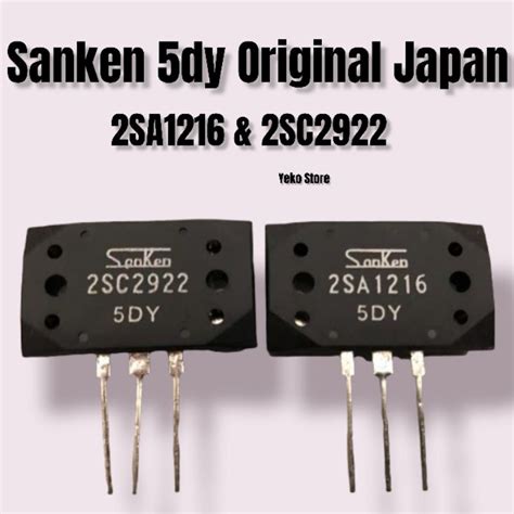 Jual Transistor Sanken Sa Sc Original Japan Shopee Indonesia