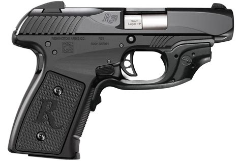 Remington R Subcompact Mm Luger Centerfire Pistol With Crimson Trace