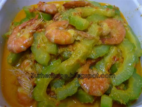 Peria Masak Lemak Udang