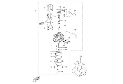 Carburateur Starter Automatique MBK Booster Spirit 2011 EasyParts