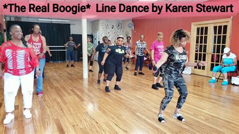 The Real Boogie Line Dance Youtube