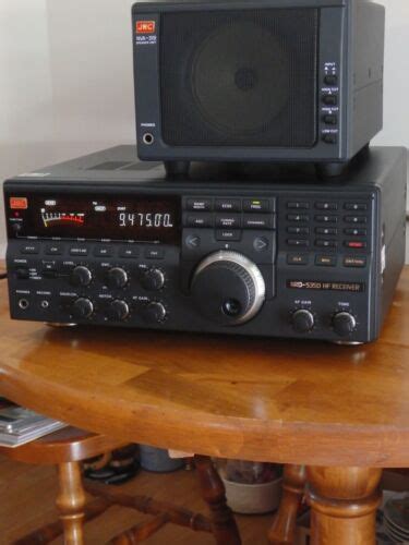 JRC NRD 535D Shortwave Radio Receiver And NVA 319 Matching Speaker