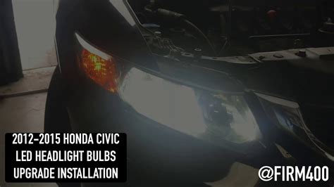 How To Change Honda Civic Headlight