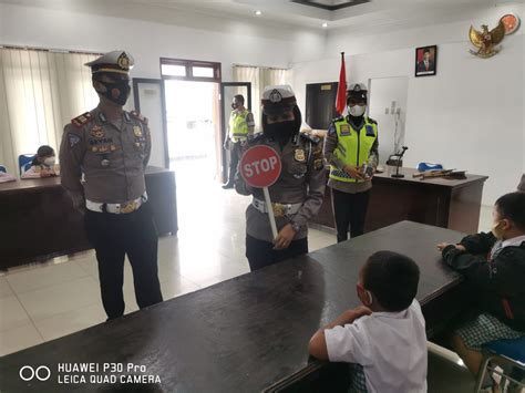 Tanamkan Tertib Lalu Lintas Sejak Dini Satlantas Polres Tanah Karo