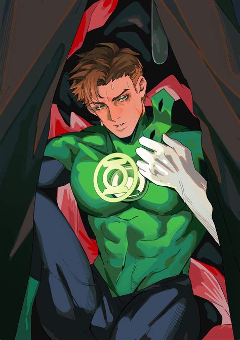 Green Lantern And Hal Jordan Dc Comics And More Drawn By